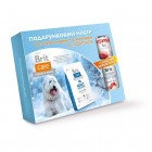 Подарунковий набір кормів "Brit Care Adult Large Breed Lamb and Rice, 3 кг + 2 консерви"