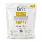 Сухий гіпоалергенний корм для цуценят Brit Care (Брит Кеа) Puppy Lamb & Rice 1 кг з ягням і рисом