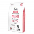 Сухий гіпоалергенний корм для цуценят міні порід Brit Care (Брит Кеа) GF Mini Puppy 2 кг Lamb з ягням