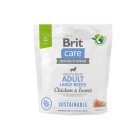 Корм для собак великих порід Brit Care Dog Sustainable Adult Large Breed Chicken & Insect з куркою та комахами, 1 кг