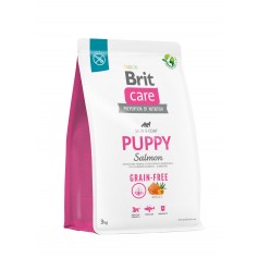 Корм для щенков Brit Care Dog Grain-free Puppy Salmon беззерновой с лососем, 3 кг