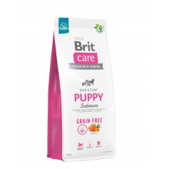 Корм для щенков Brit Care Dog Grain-free Puppy Salmon беззерновой с лососем, 12 кг