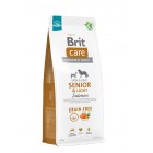 Корм для старіючих собак Brit Care Dog Grain-free Senior & Light Salmon беззерновий з лососем, 12 кг