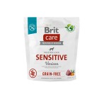 Корм для собак с чувствительным пищеварением Brit Care Dog Grain-free Sensitive Venison беззерновой с олениной, 1 кг