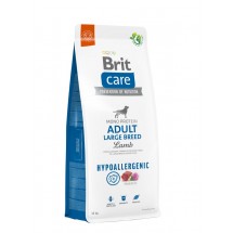 Корм для собак великих порід Brit Care Dog Hypoallergenic Adult Large Breed гіпоалергенний з ягням, 12 кг