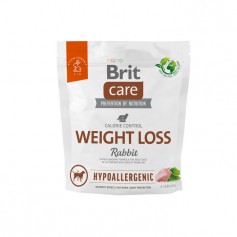 Корм для собак с лишним весом Brit Care Dog Hypoallergenic Weight Loss гипоаллергенный с кроликом, 1 кг