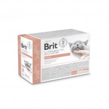 Корм влажный для кошек Brit GF VetDiet Renal с лососем, 12 x 85 