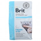 Сухой корм для котов с избыточным весом Brit GF Veterinary Diets (Брит ветеринарная диета) Cat Obesity 2 кг