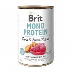 Влажный корм для собак  Brit (Брит) Mono Protein (Моно Протенин) Dog 400 г с тунцом и бататом (консерва)