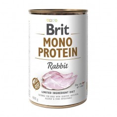 Влажный корм для собак  Brit (Брит) Mono Protein (Моно Протеин) Dog 400 г с кроликом (консерва)