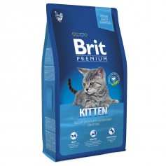 Сухий корм для кошенят Brit Premium (Брит Преміум) Cat Kitten 8 кг з куркою