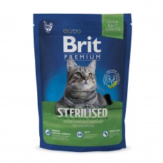 Сухий корм для котів Brit Premium) Cat Sterilized 800 г (курка, для стерилізованних)