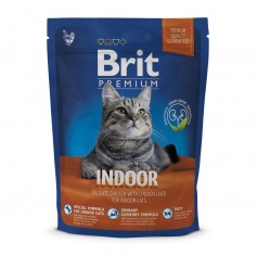 Сухий корм для котів живуть в приміщенні Brit Premium (Брит Преміум) Cat Indoor 300 г з куркою