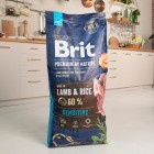 Сухий корм для собак з чутливим травленням Brit Premium (Брит Преміум) Dog Sensitive Lamb 15 кг з ягням