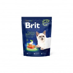 Сухий корм для стерилізованих котів Brit Premium by Nature Cat Sterilized Salmon 300 г (лосось)