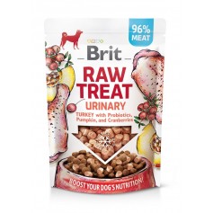 Ласощі для собак Brit Raw Treat freeze-dried Urinary для профілактики сечокам'яної хвороби, індичка, 40 г