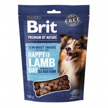 Лакомства для собак Brit Premium Semi-moist Snacks Lamb with Sea Buckthorn полувлажные с ягненком и облепихой 180 г