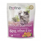 Сухой корм для длинношерстных котов Profine (Профайн) Cat Derma 300 г с  лососем 