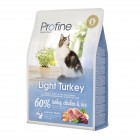 Сухой корм для котов с избыточным весом Profine (Профайн) Cat Light  2 кг с индейкой